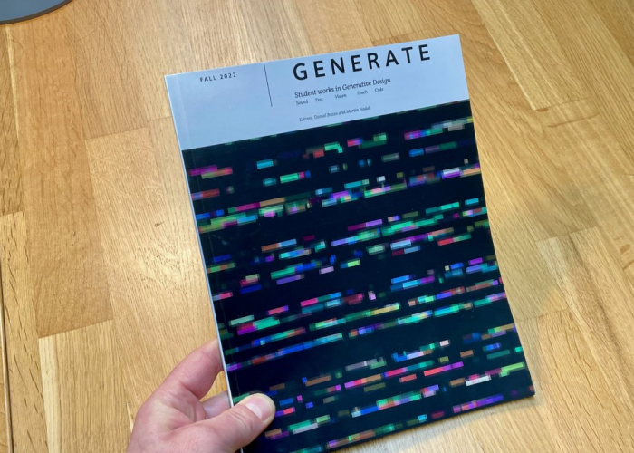 Generative design students' anthology
